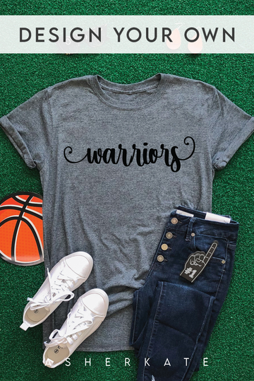 Custom Champion Tee - Heather Charcoal